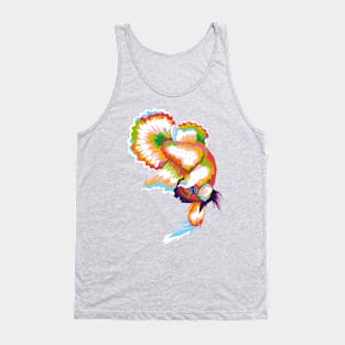 Betta fish popart Tank Top